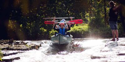 Die Bibertour: Gef&uuml;hrte Tages-Kanutour Altm&uuml;hl f&uuml;r Schulklassen buchen